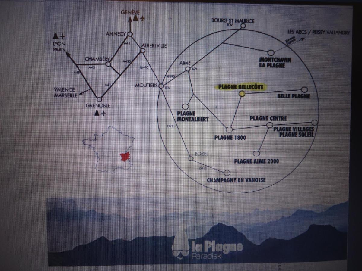 Mon Ski A La Plagne - Plagne Bellecote Residence 3000 Kültér fotó